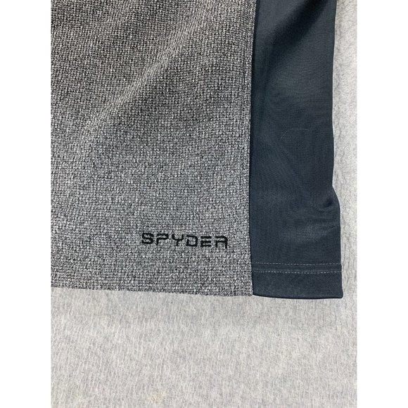 Spyder Polyester Full Zip Midweight Hoodie Jacket‎ (Men's Large) Gray - Picture 13 of 14